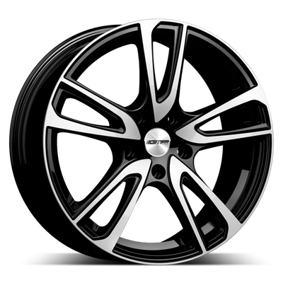 FELGI GMP ITALIA ASTRAL 5x108 7x17 ET40 Black Diamond
