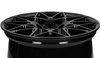 FELGI CARBONADO CRAZY 5x120 8.5x18 ET35 Black Glossy