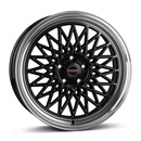 Felgi Borbet B 5x112 8x17 ET45 Black Rim Polished