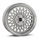 Felgi Borbet B 4x100 7x17 ET38 Silver Rim Polished