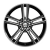 FELGI AUTEC RIAS 5x112 8.5x20 ET48 Black Metallic Polished
