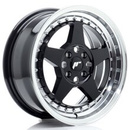 Felgi Japan Racing JR6 16x7 ET35 4x100 Gloss Black w/Machined Lip