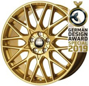 FELGI CMS C25 5x112 7.5x18 ET54 Gold Gloss