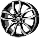 Felgi RC-Design RC23 5x114.3 7.5x17 ET38 Glossy Black Polished