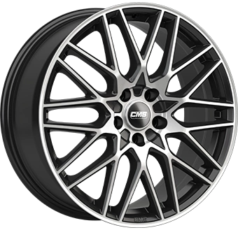 FELGI CMS C25 4x100 7x17 ET45 Black Polished
