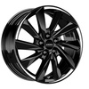 FELGI RONAL R70 5x114.3 7.5x18 ET50 Jetblack White Tail