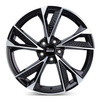 FELGI MAM RS6 5x114.3 8.5x19 ET40 BLACK FRONT POLISH