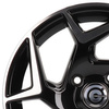 FELGI CARBONADO CLIPPER 4x108 6.5x15 ET40 Black Front Polished
