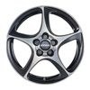 FELGI RONAL R53 5x114.3 8x18 ET45 Matt Black Front Diamond Cut