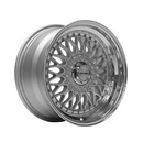 FELGI LENSO BSX 4x100 8.5x17 ET25 Silver Mirror Dish