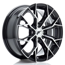 Felgi Japan Racing JR49 15x6.5 ET35 4x100 Gloss Black Machined Face