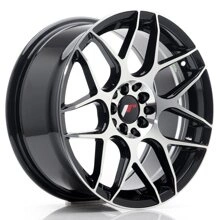 Felgi Japan Racing JR18 17x8 ET35 5x100/114 Black Machined Face