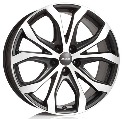 FELGI ALUTEC W10X 5x150 8x18 ET51 Racing Black Front Polished